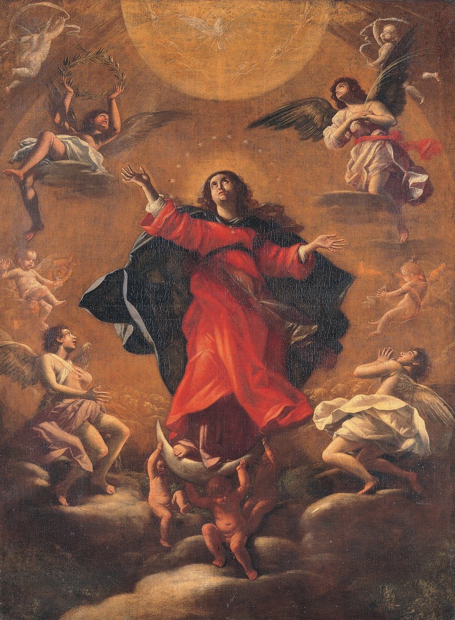 Madonna ve slávě od Giovanni Baglione