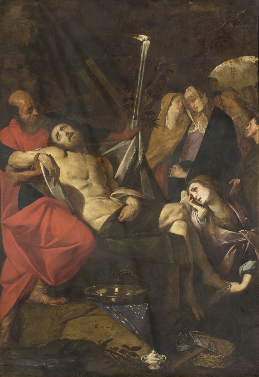 Bědování od Giovanni Battista 1567 1633 Crespi