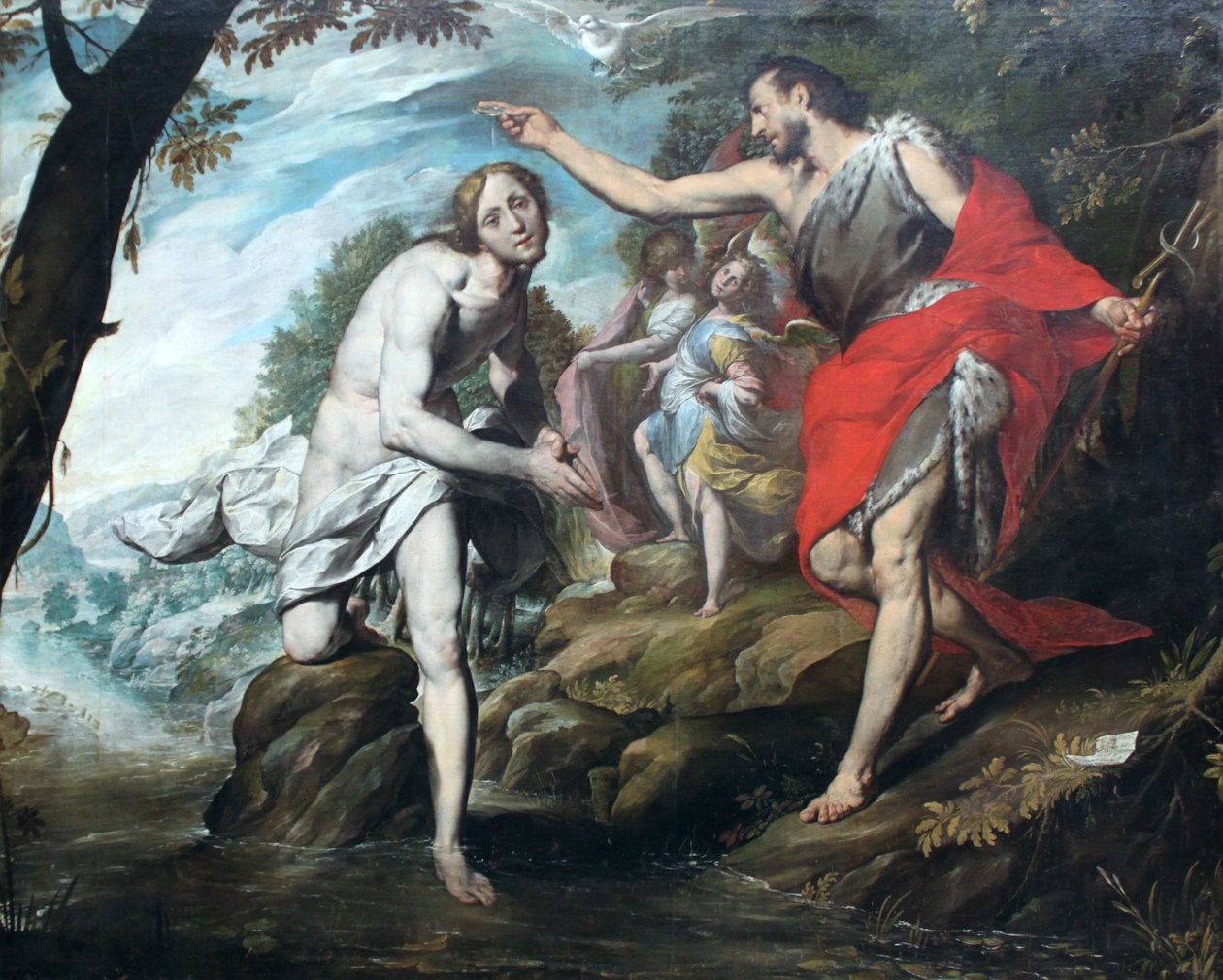 Křest Ježíše Krista od Giovanni Battista Crespi