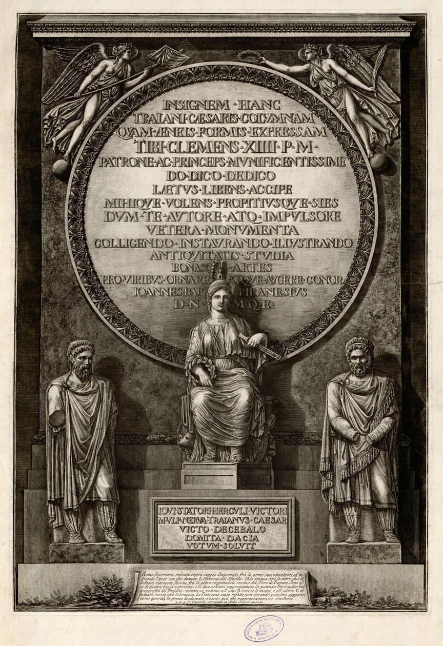 Průčelí od Giovanni Battista Piranesi
