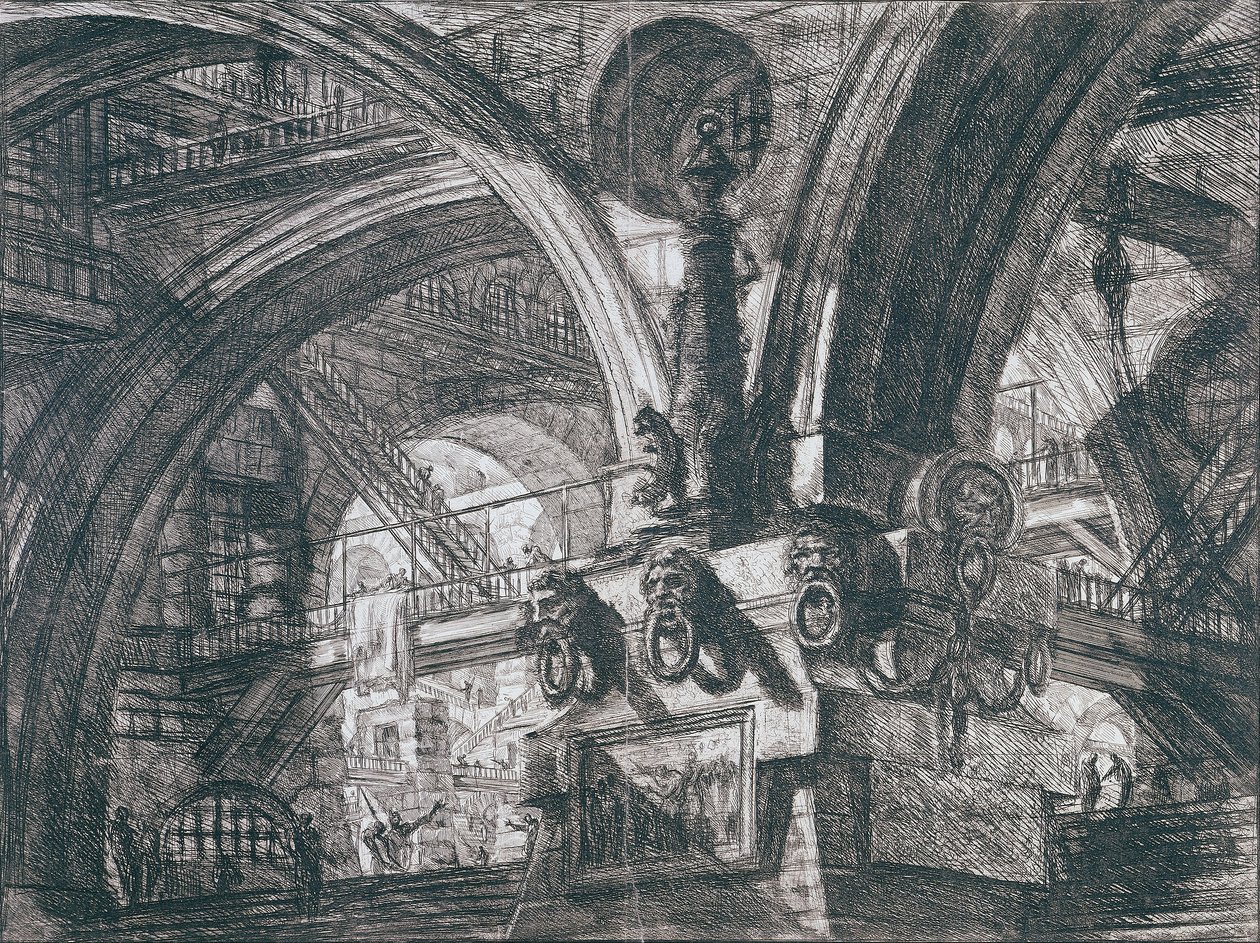 Vězení od Giovanni Battista Piranesi