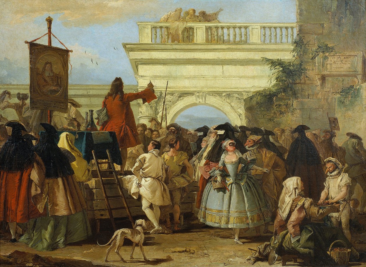 Šarlatán od Giovanni Battista Tiepolo