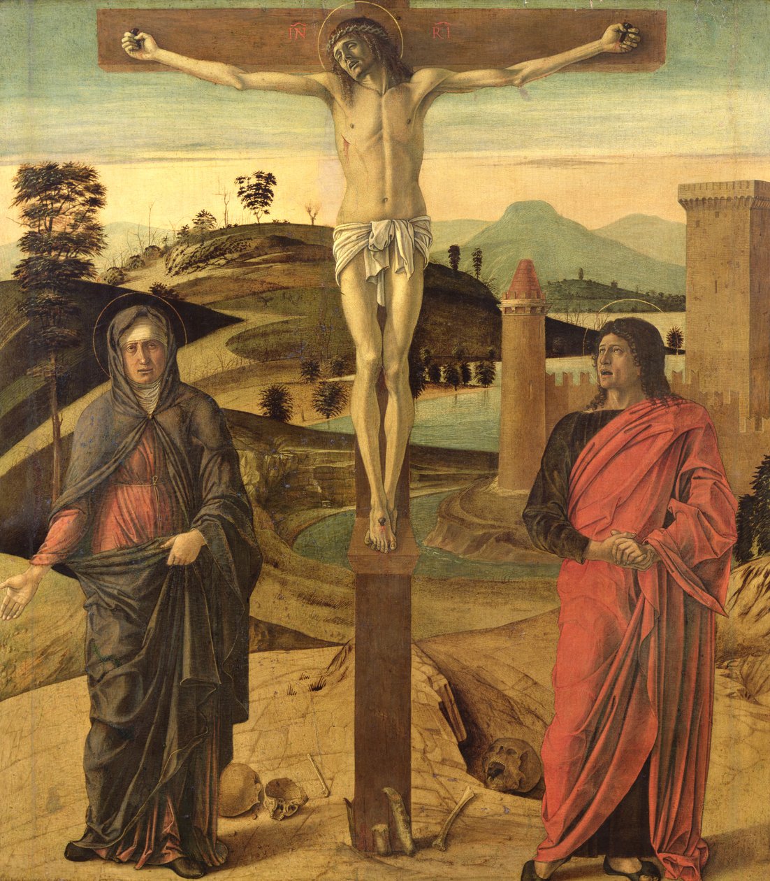 Kalvárie, kolem 1465-70 od Giovanni Bellini