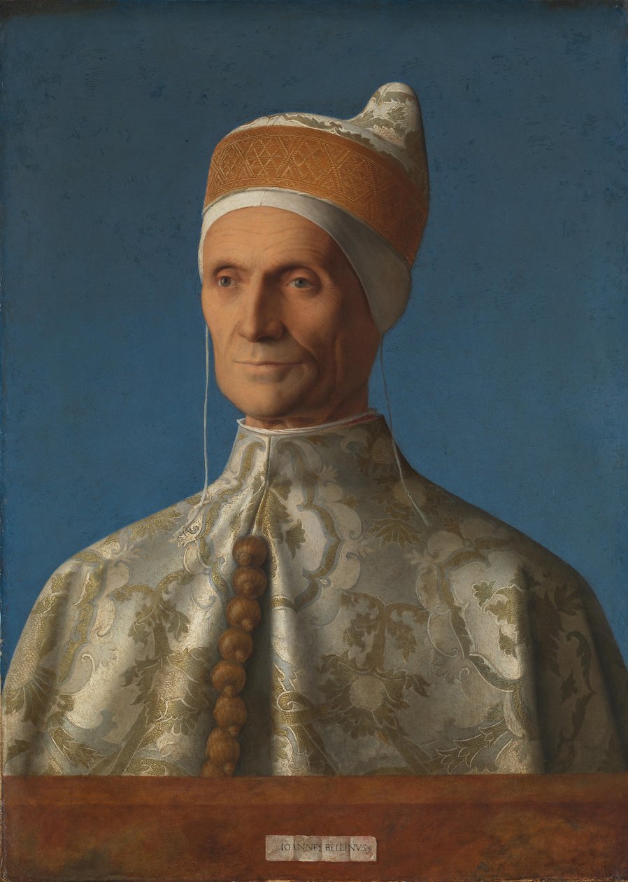 Leonardo Loredan (1436-1521) benátský dóže v letech 1501-21, kolem 1501 od Giovanni Bellini