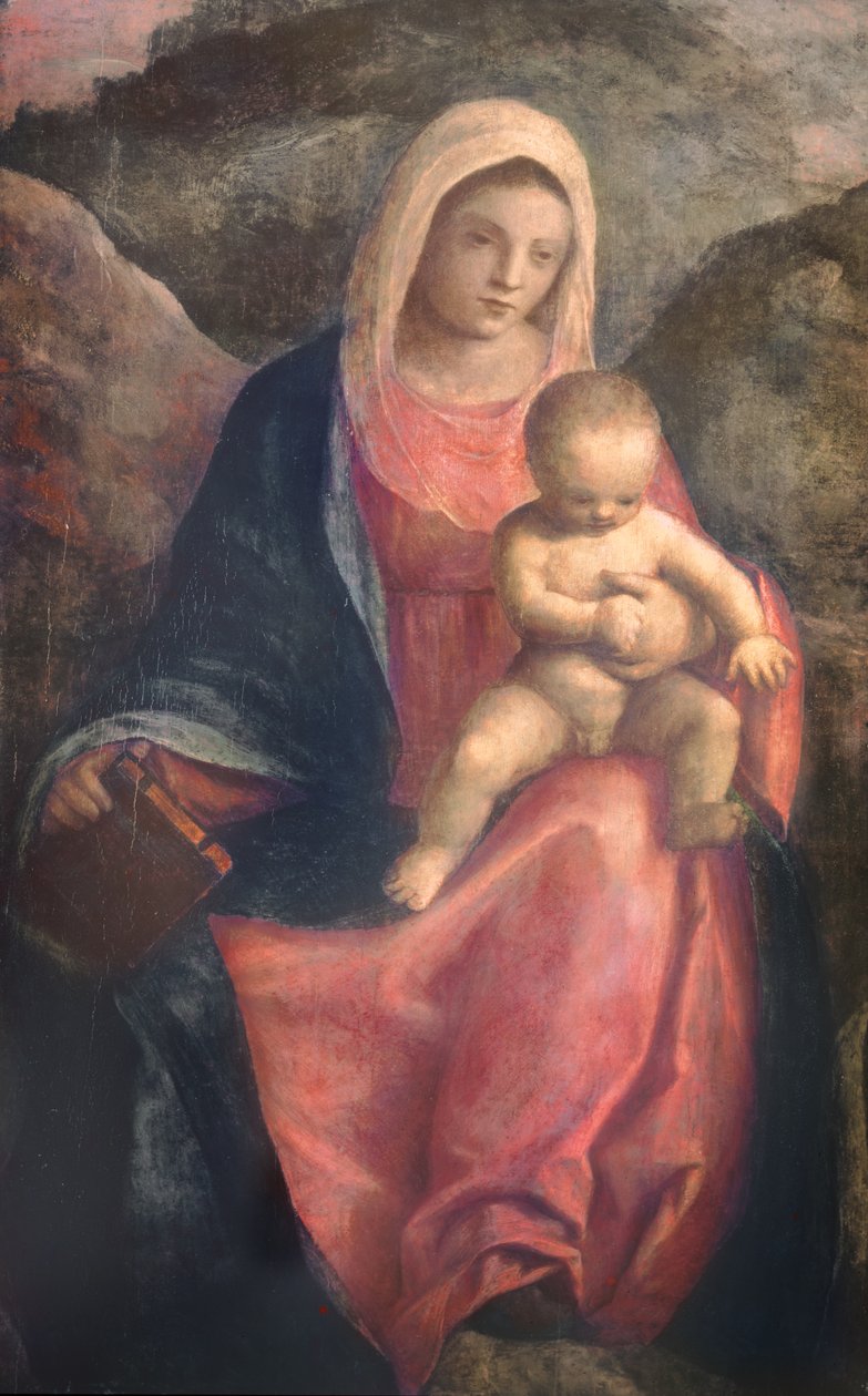 Madonna a dítě (panel) od Giovanni Bellini