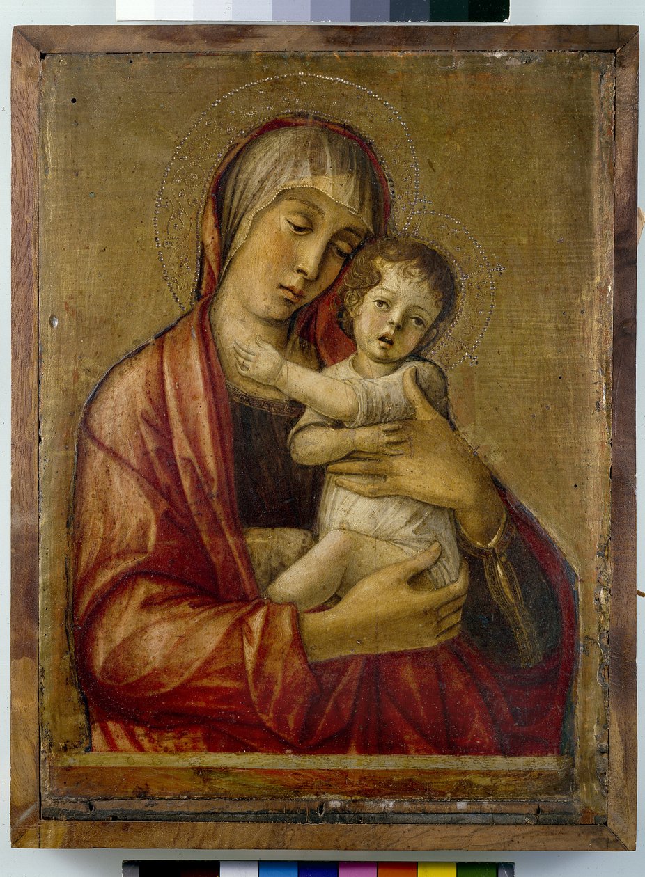 Madona s dítětem (tempera na desce) od Giovanni Bellini