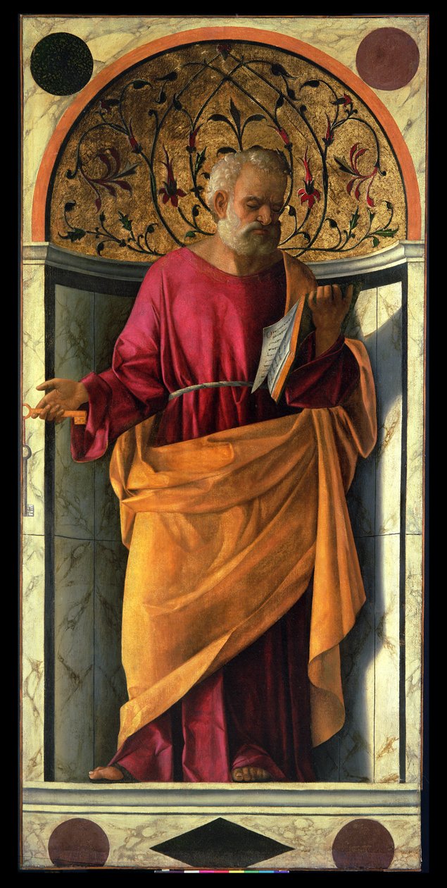 Svatý Petr (tempera na plátně) od Giovanni Bellini