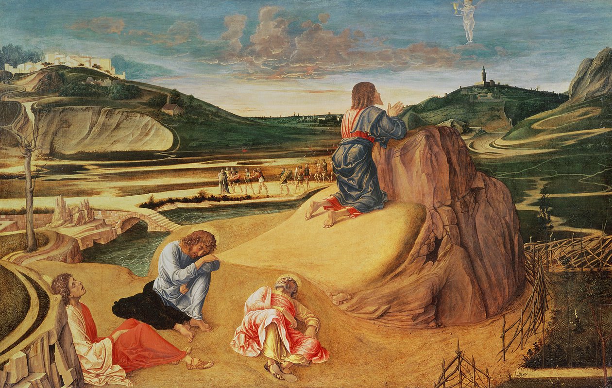 The Agony in the Garden, c.1465 (tempera na panelu) od Giovanni Bellini