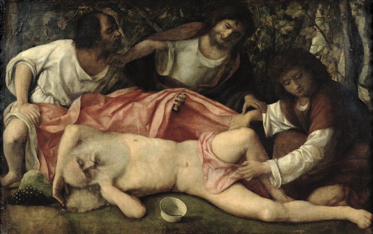Zesměšňování Noema od Giovanni Bellini