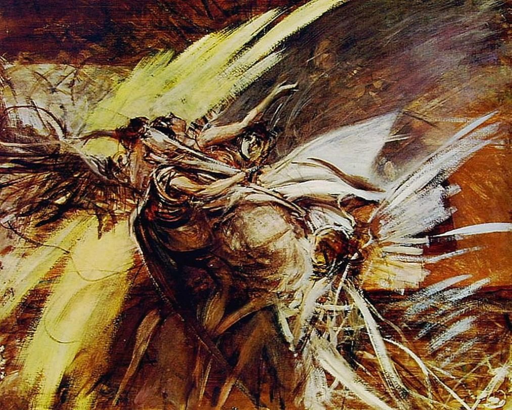Angels.Polski: Annoy.Deutsch: Engel.n od Giovanni Boldini
