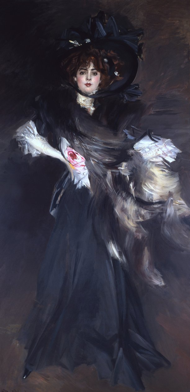 Portrét ženy od Giovanni Boldini