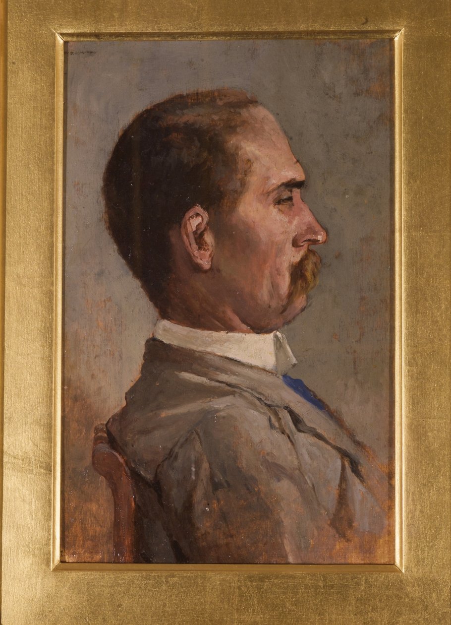 Portrét pana Mazzoliho od Giovanni Fattori