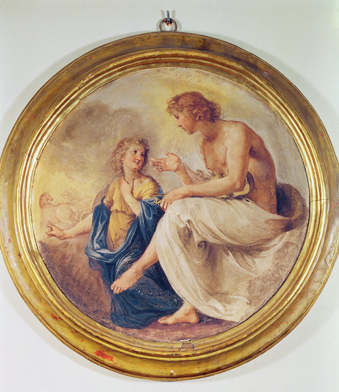 Apollo a Phaethon, kolem 1634 od Giovanni Mannozzi