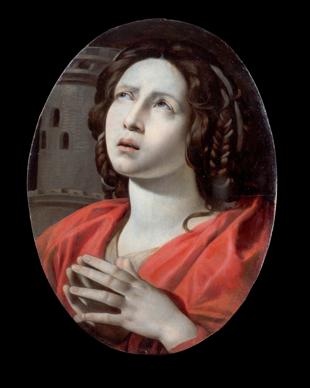 pyhä barbara od Giovanni Battista Caracciolo