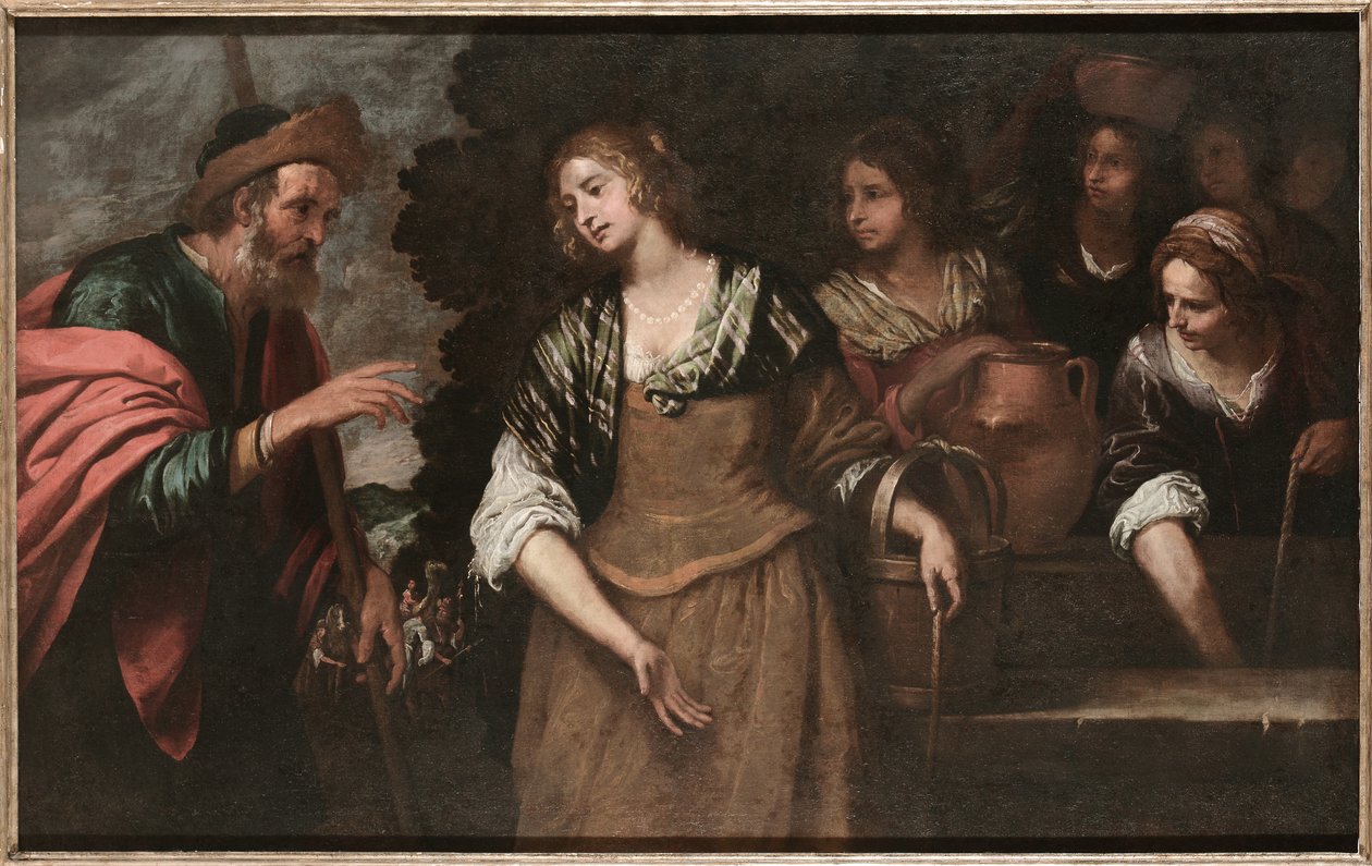 Rebecca u Studny. od Giovanni Andrea de Ferrari