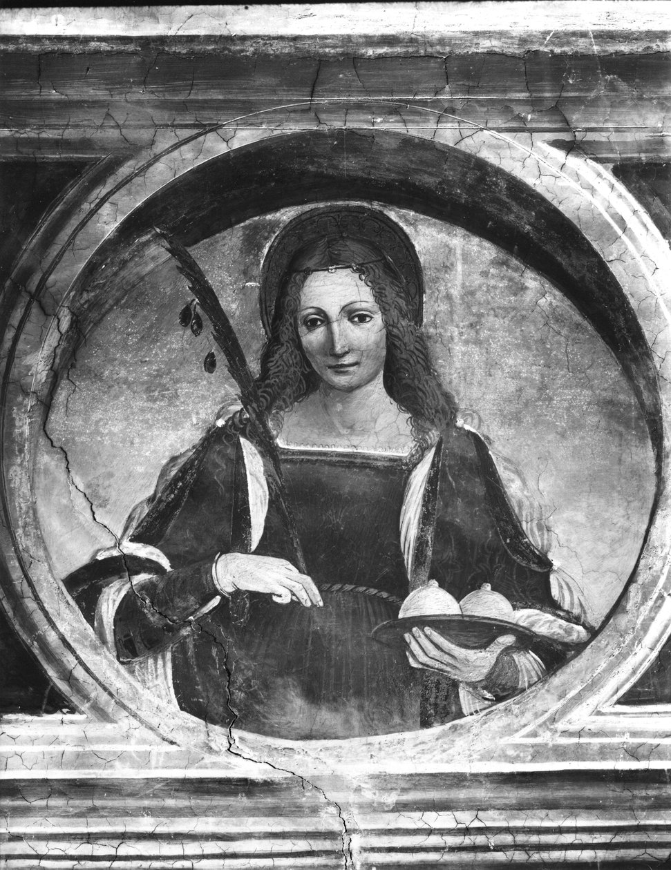 Svatá Agáta od Giovanni Antonio Boltraffio