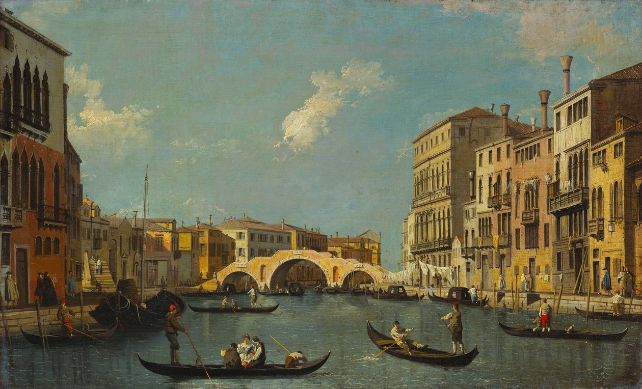Cannaregio, Benátky od Giovanni Antonio Canal