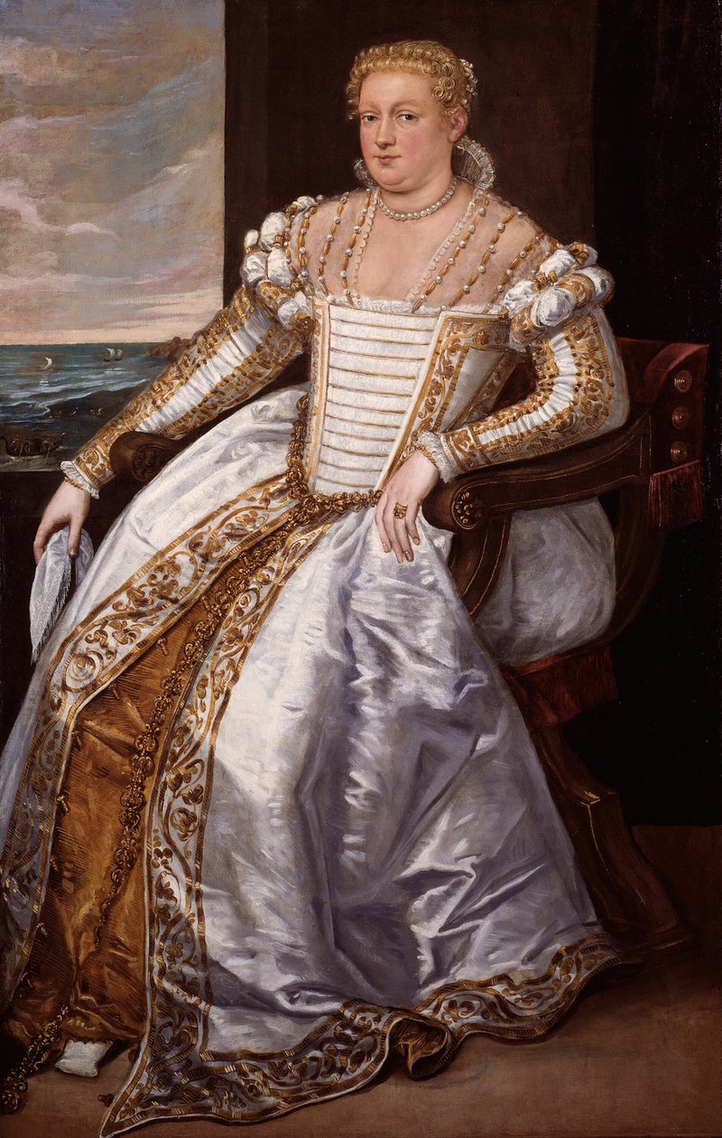 Portrét dámy, 156570. od Giovanni Antonio Fasolo