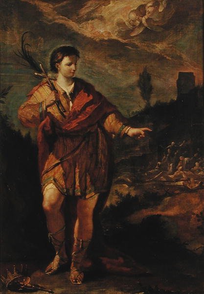 Svatý. Magnus od Giovanni Antonio Guardi