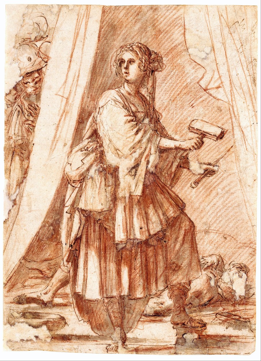 Jael a Sisera od Giovanni Baglione