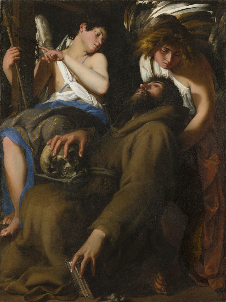Extáze svatého Františka, 1601 od Giovanni Baglione