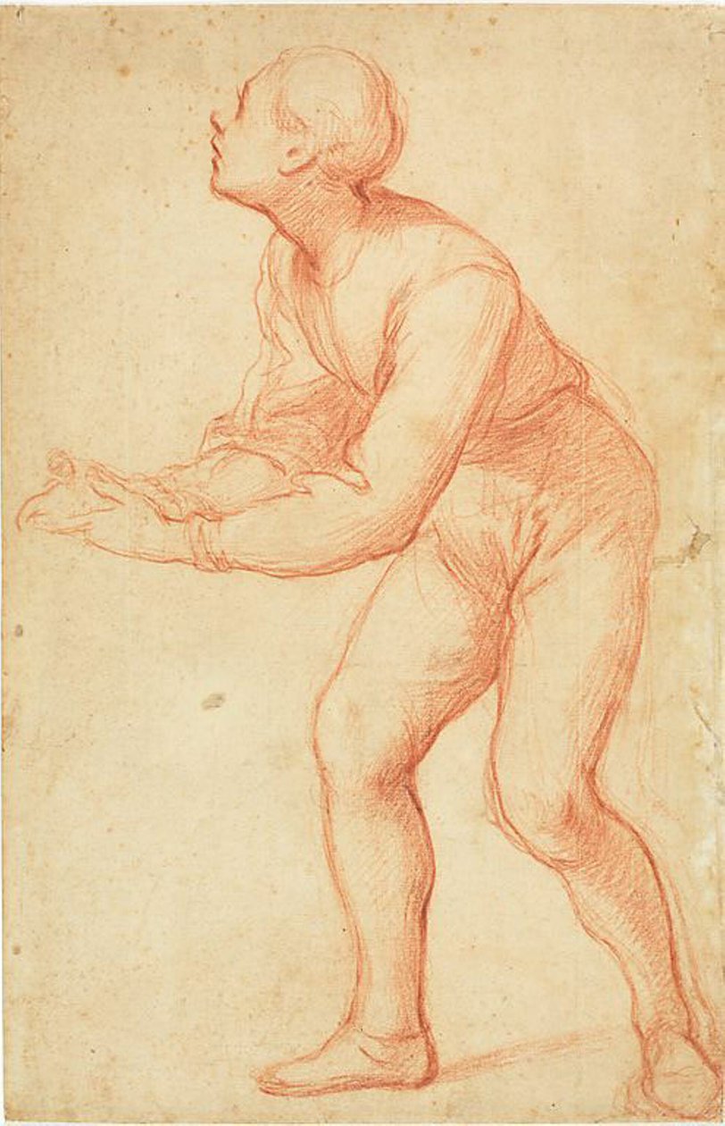 Stojící Mladý Muž S Nataženýma Rukama od Giovanni Balducci