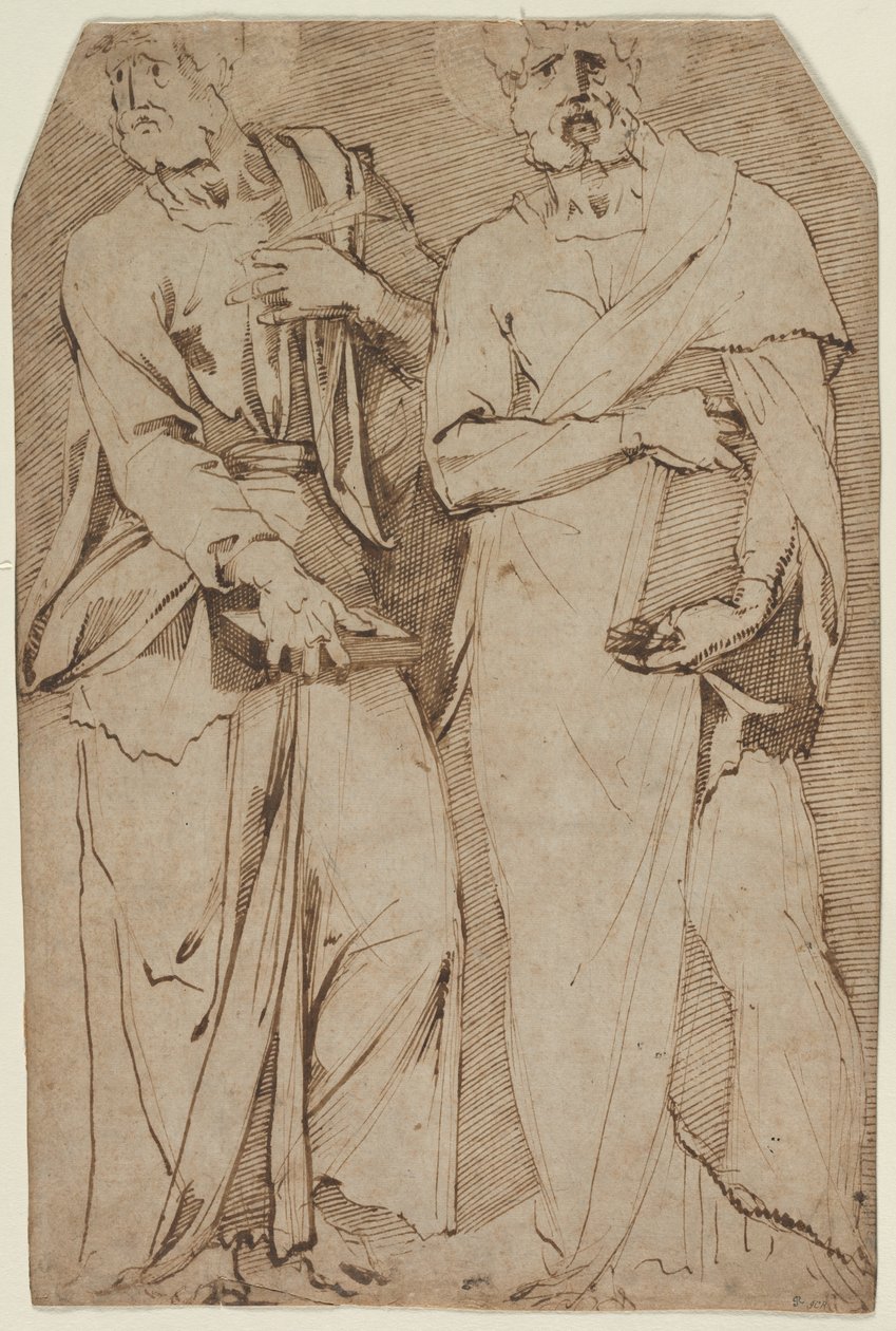 Dva stálí svatí, 1563-1572. od Giovanni Bandini