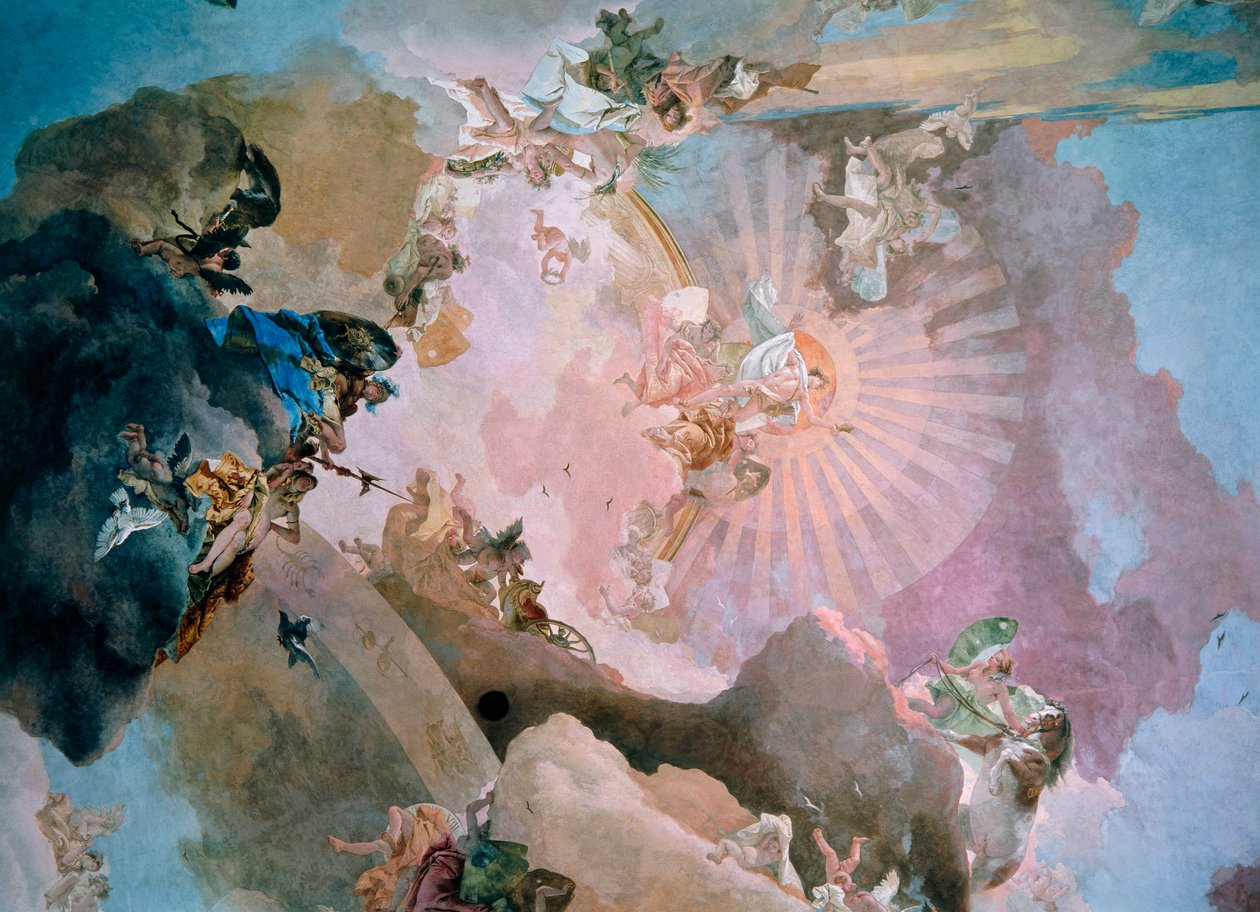 Olympus od Giovanni Battista Tiepolo