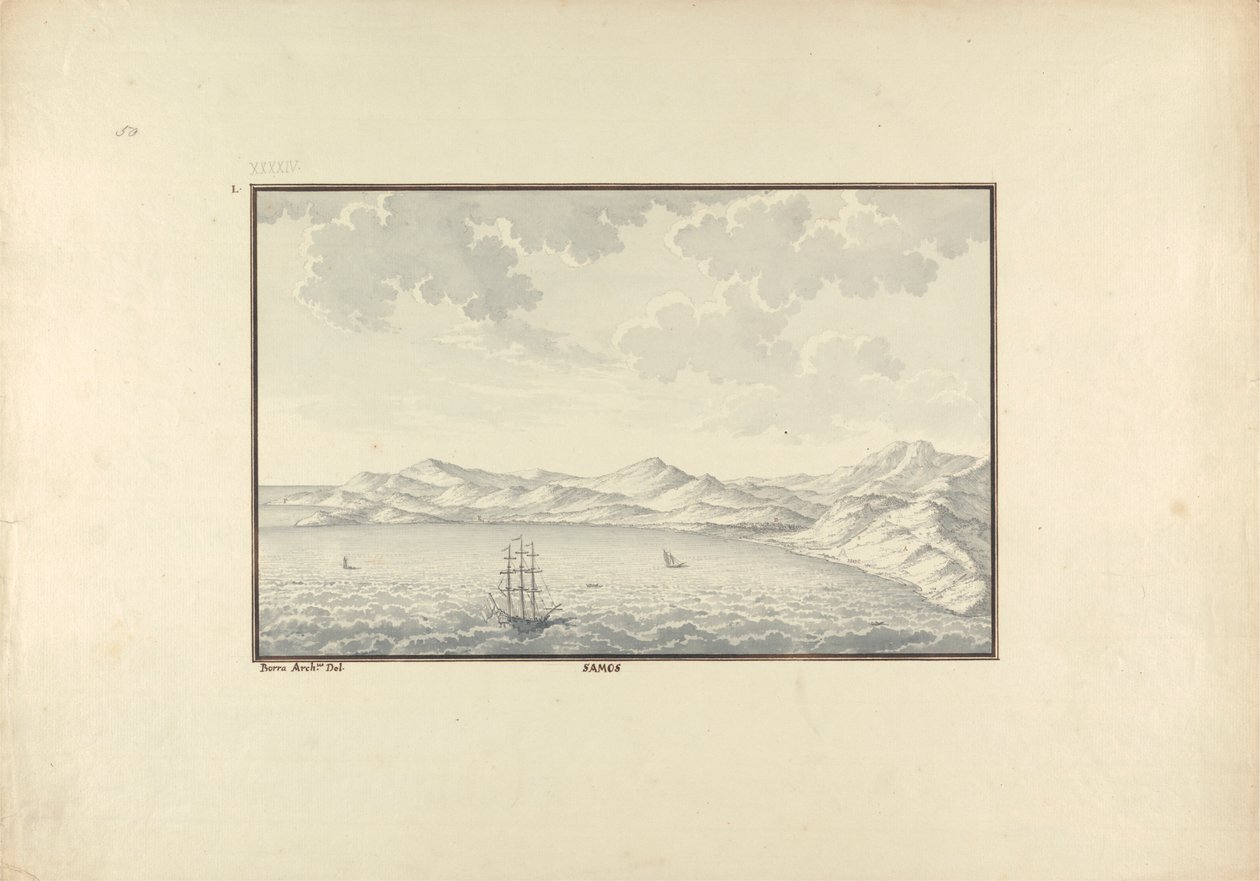 Samos od Giovanni Battista Borra