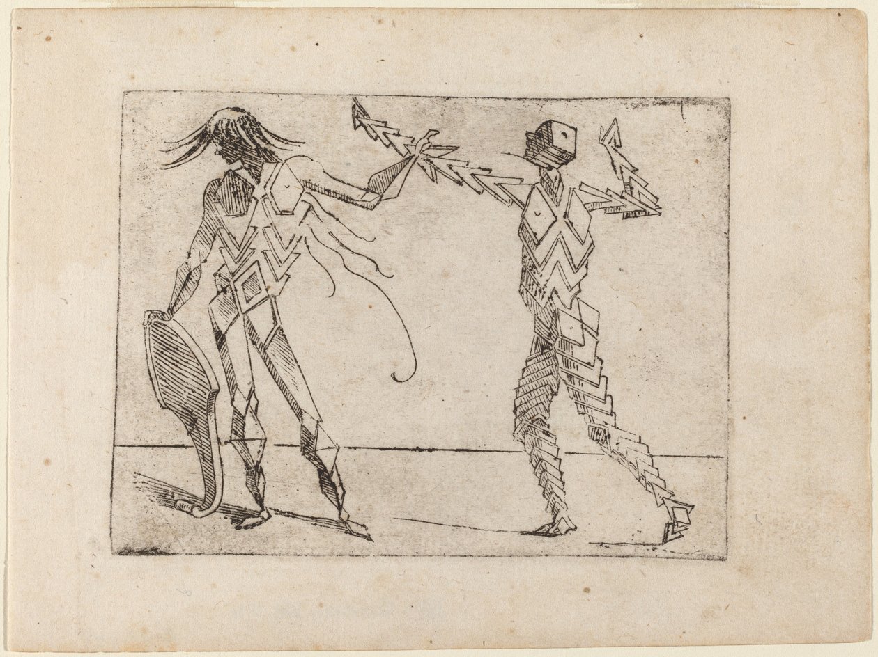 From "Bizzarie di varie Figure"   1240184   cs       czech Successfully Translated  Original: f.4 23 Man, woman and child of ‘Turon Bay.’ from an Album of 372 drawings of landscapes, coastlines, costumes and everyday life made during Lord Macartneys embass od Giovanni Battista Bracelli