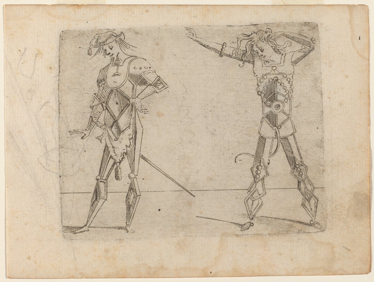 Z "Bizzarie di different Figures" od Giovanni Battista Bracelli