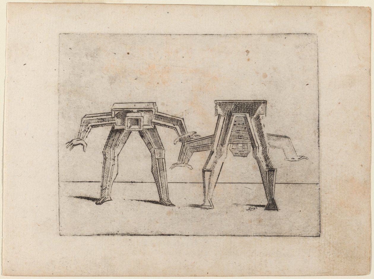 Z "Bizzarie di different Figures" od Giovanni Battista Bracelli