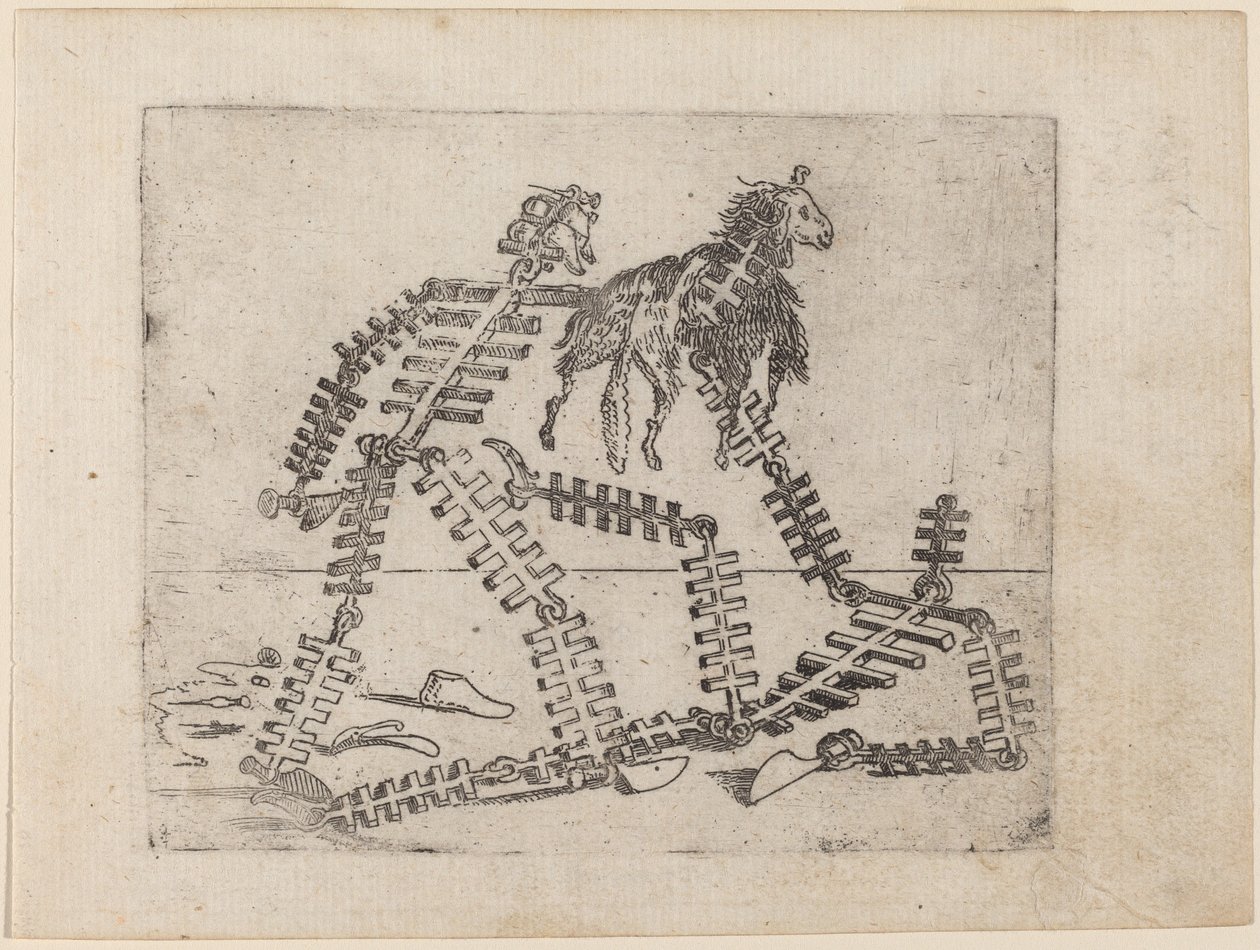 Z "Bizzarie di different Figures" od Giovanni Battista Bracelli