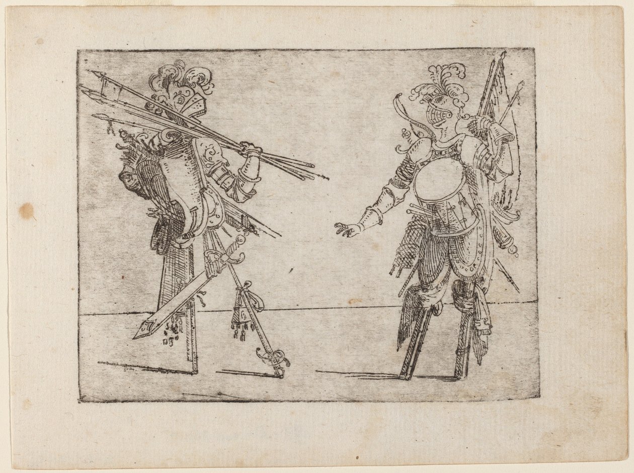 Z "Bizzarie di different Figures" od Giovanni Battista Bracelli