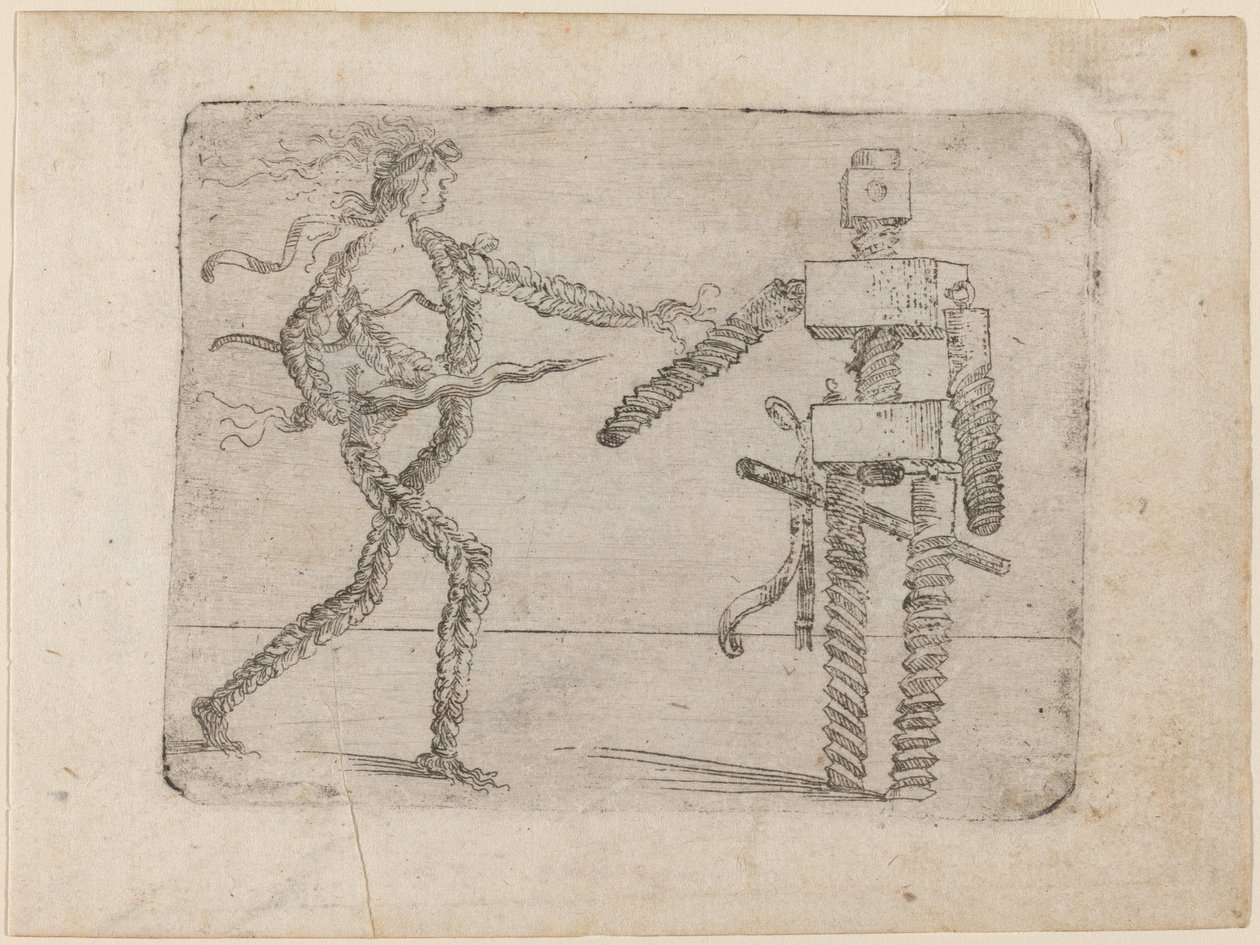 Z "Bizzarie di different Figures" od Giovanni Battista Bracelli