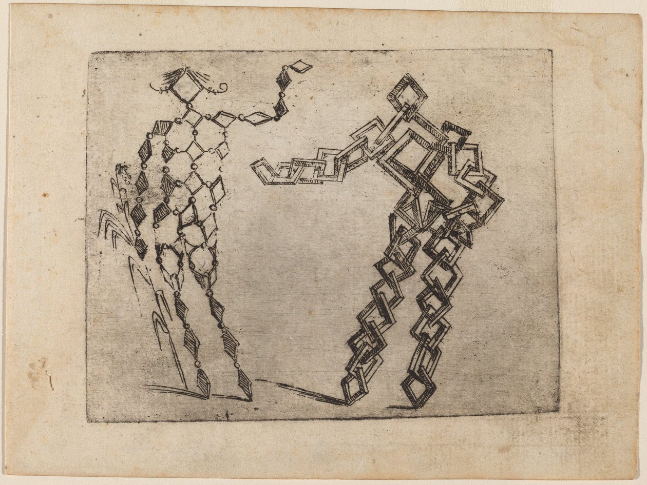 Z "Bizzarie di different Figures" od Giovanni Battista Bracelli