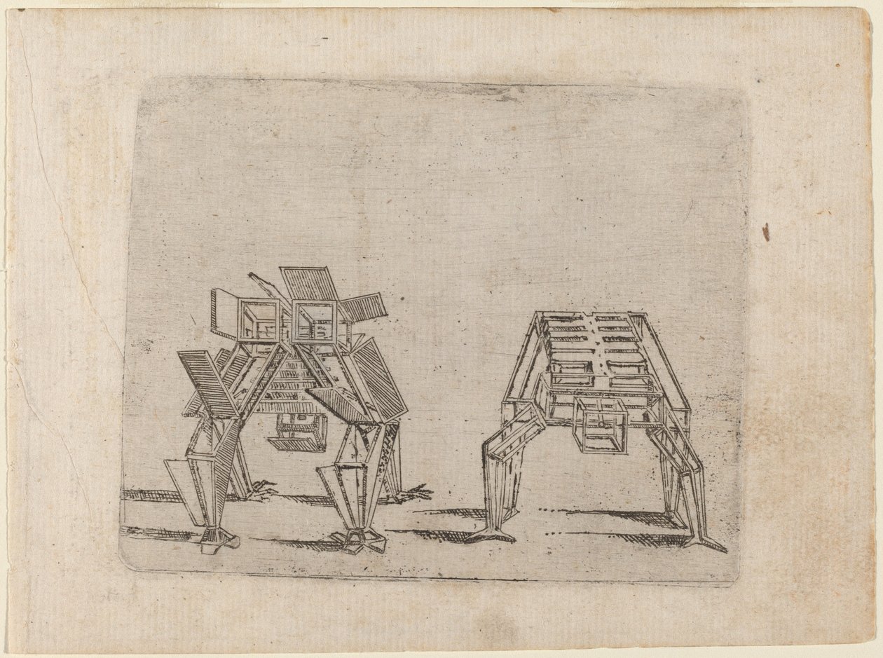 Z "Bizzarie di different Figures" od Giovanni Battista Bracelli