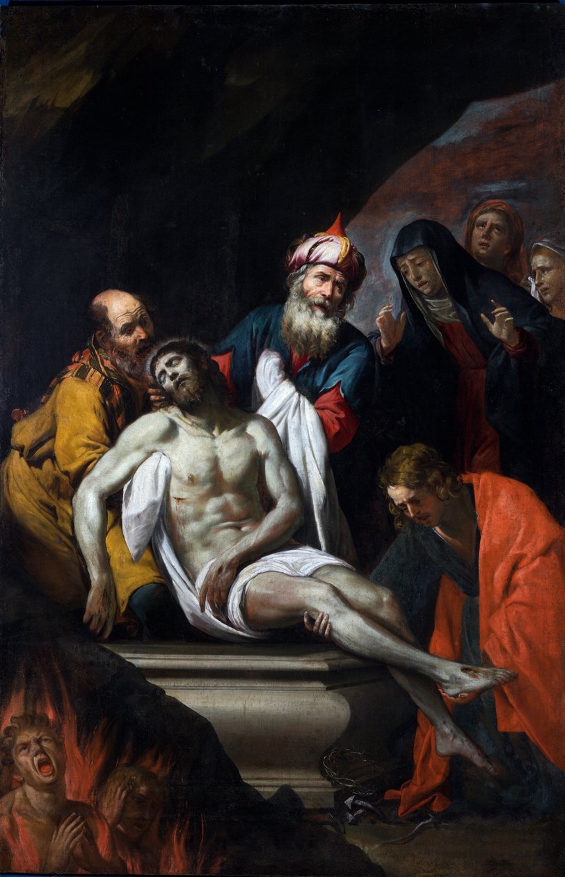 Depozice v hrobě od Giovanni Battista Casoni