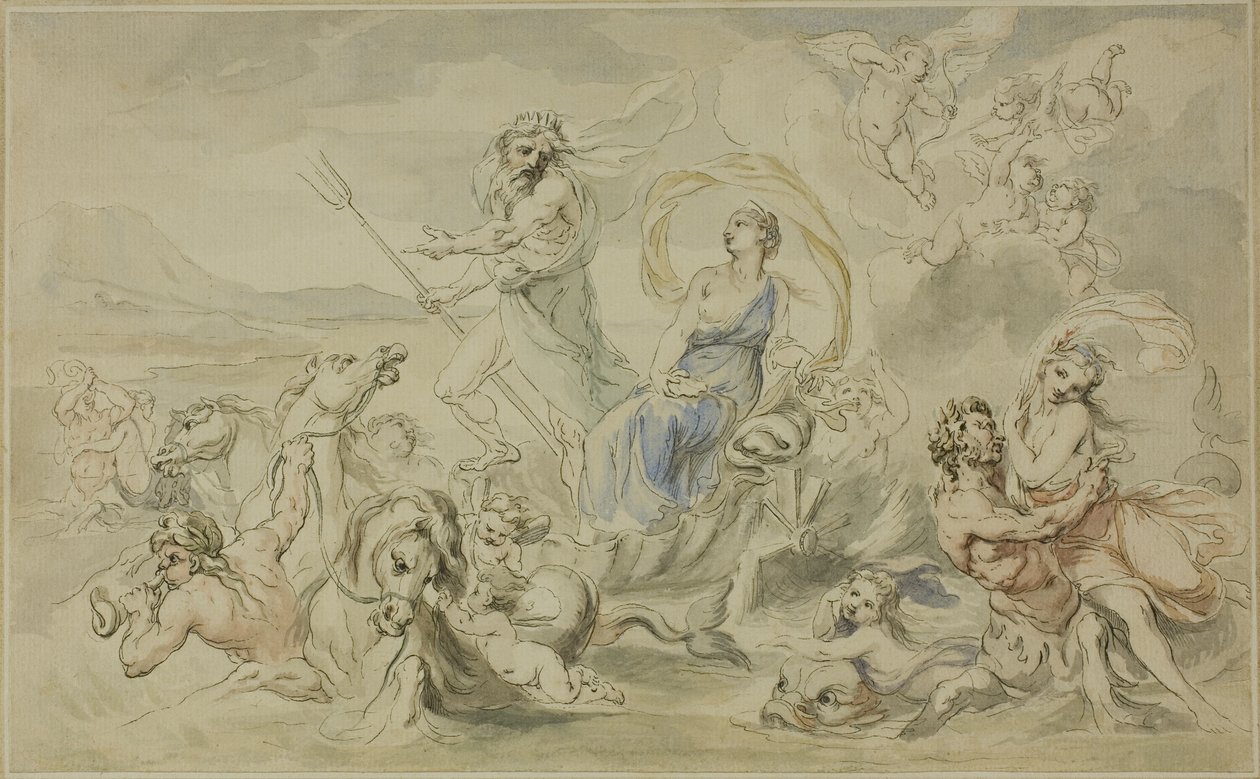 Neptunův triumf od Giovanni Battista Cipriani