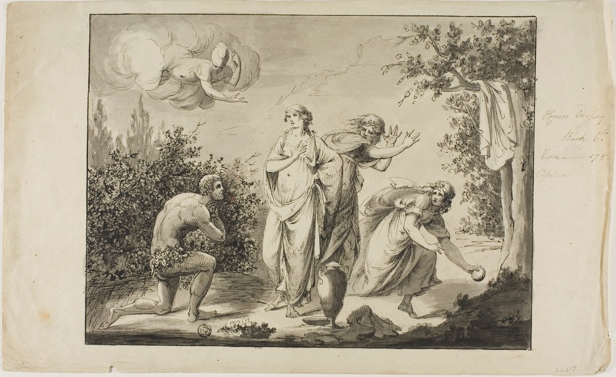 Ulysses a Nausicaa od Giovanni Battista Cipriani