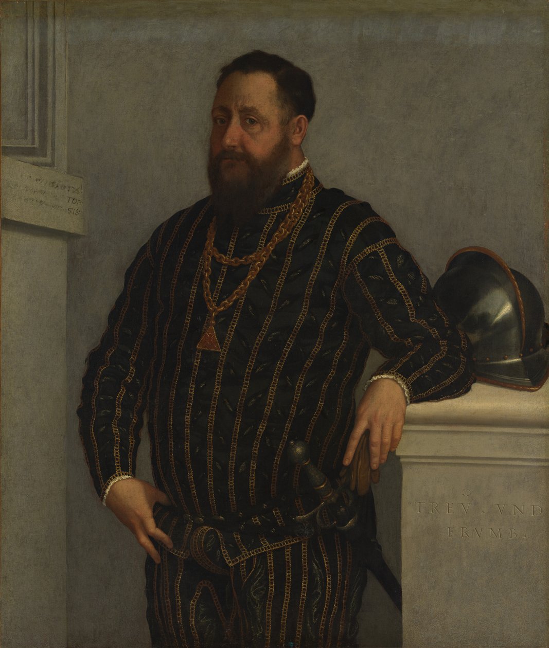 Portrét muže. od Giovanni Battista Moroni