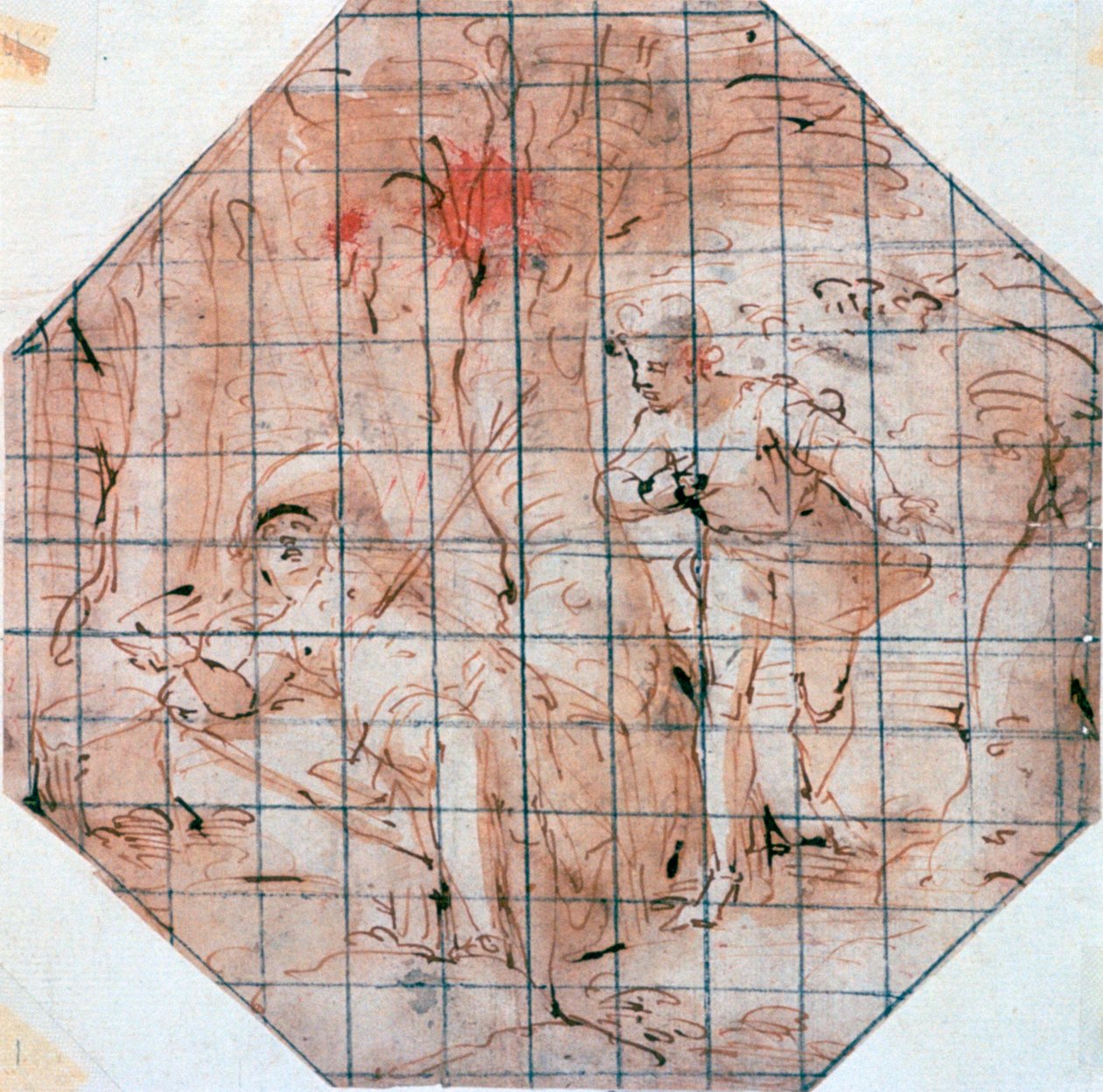 Cephalus a Procris, c1574-1627 od Giovanni Battista Paggi