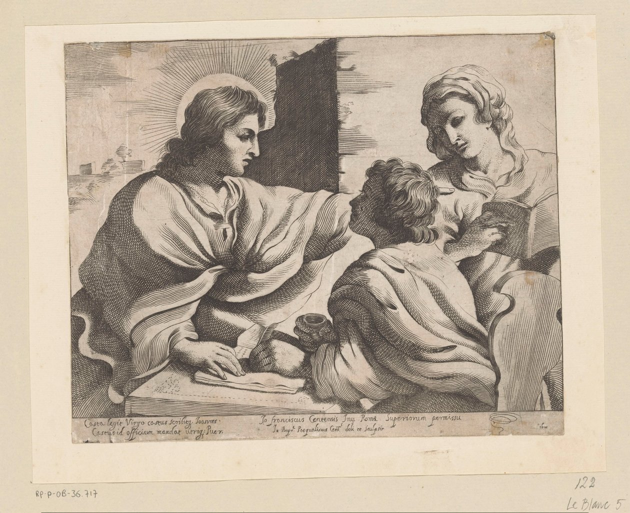 Jana Křtitele, Krista a Marie od Giovanni Battista Pasqualini