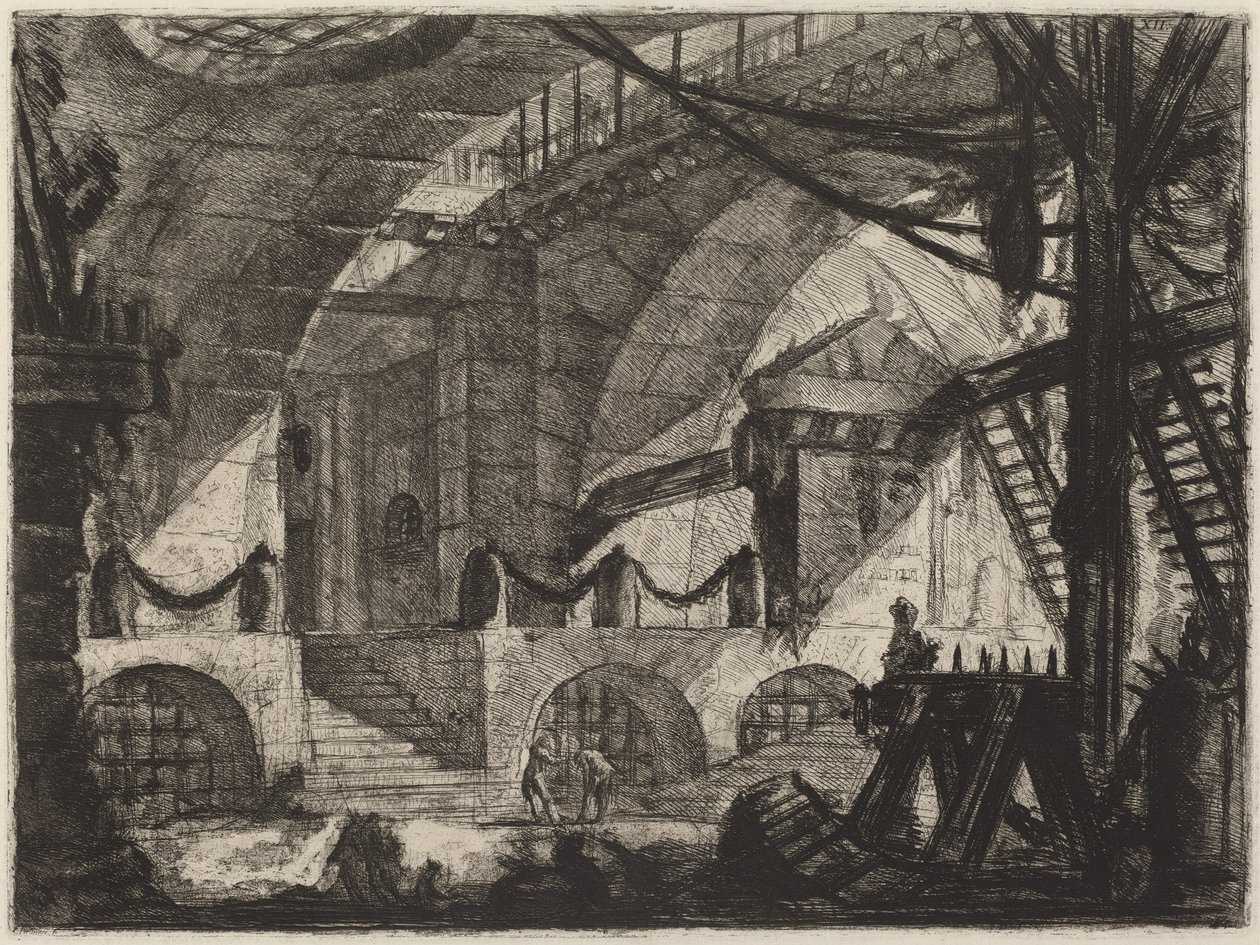 Sawhorse od Giovanni Battista Piranesi