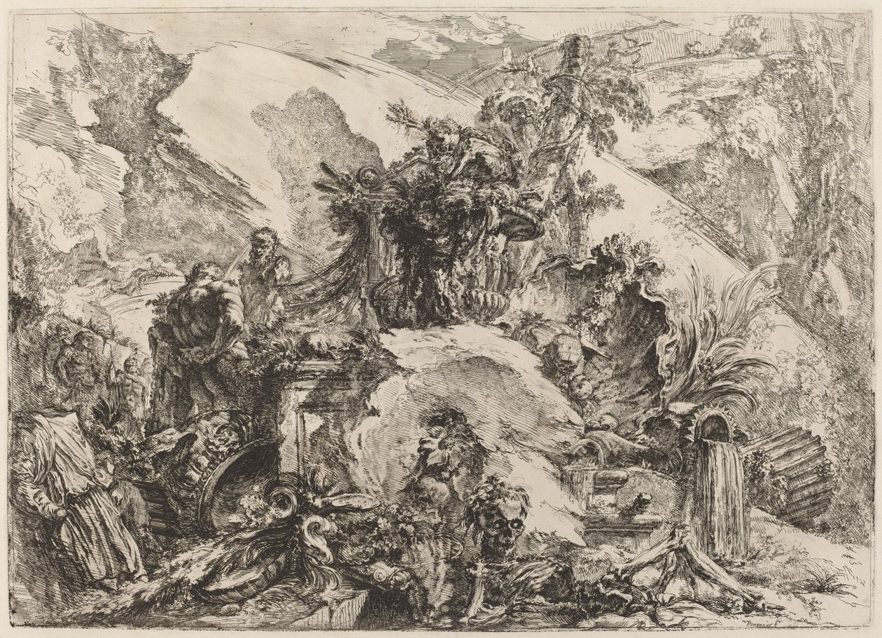 Kostlivci od Giovanni Battista Piranesi