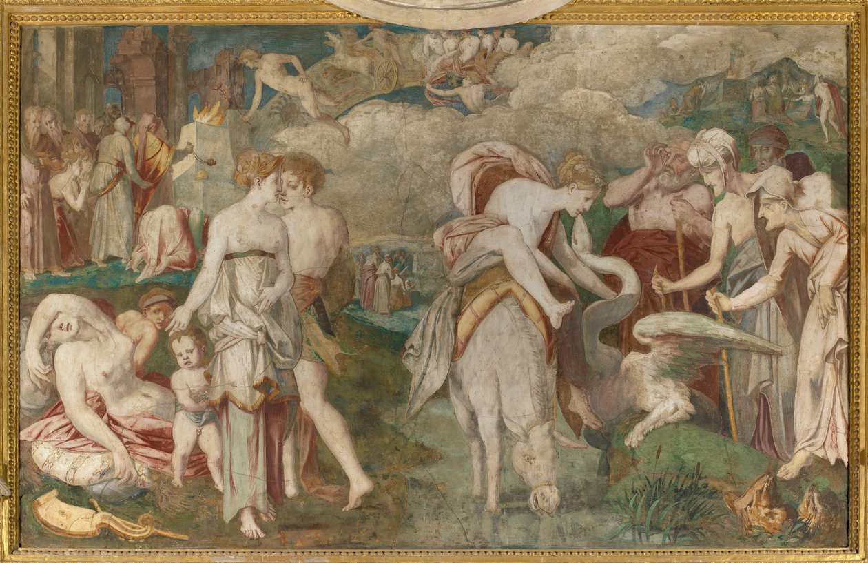 Ztracené mládí od Giovanni Battista Rosso Fiorentino