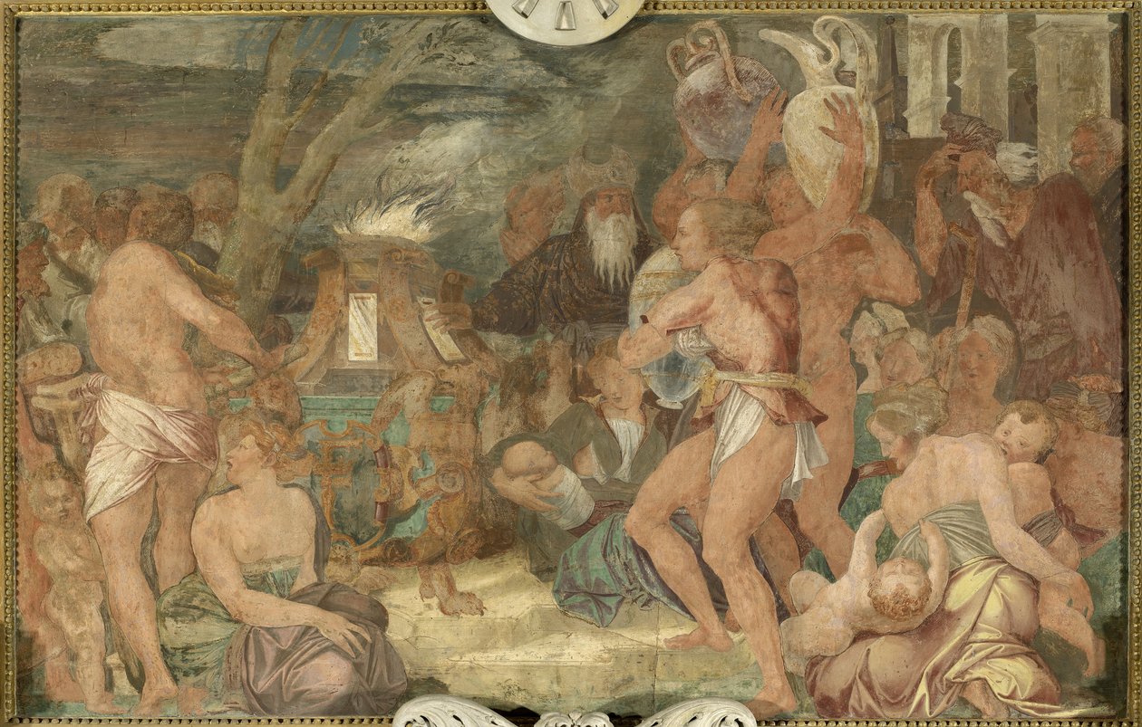 Oběť od Giovanni Battista Rosso Fiorentino