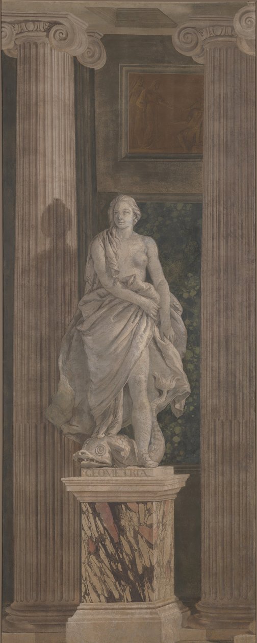 Geometrie, 1760. od Giovanni Battista Tiepolo