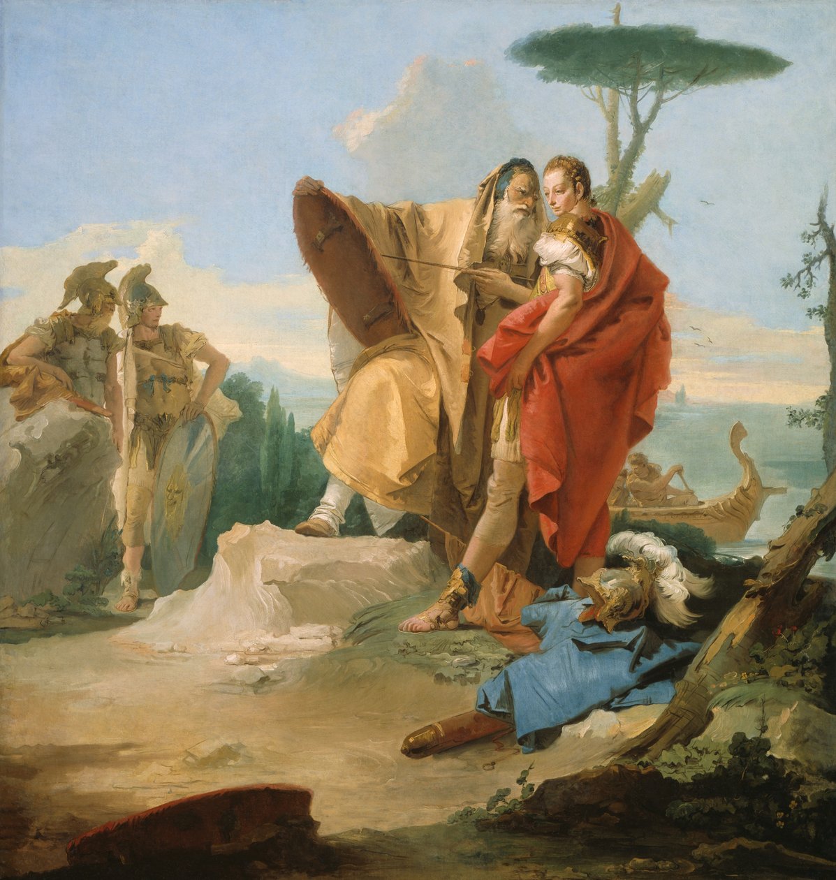 Rinaldo a mág z Ascalonu od Giovanni Battista Tiepolo