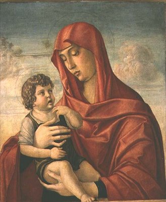 Madonna a dítě (panel) od Giovanni Bellini